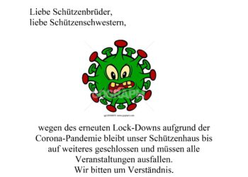 Lockdown trifft auch den Schützenverein Ampleben