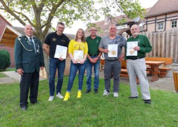 Preisverteilung vom 27. Ampleber Preisschießen