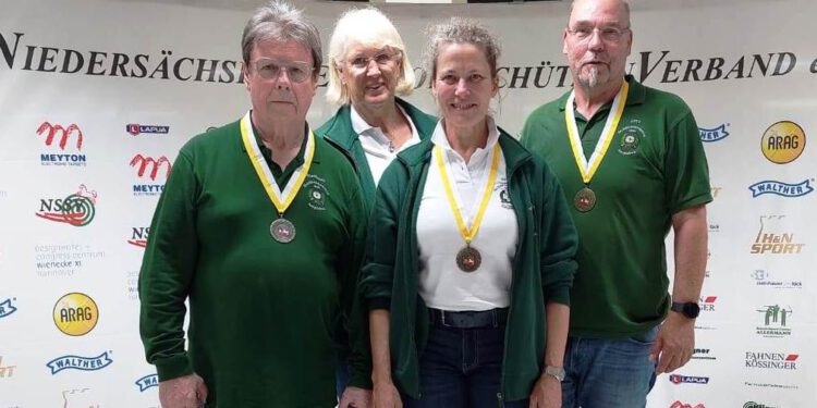 Bernhard Rack gewann im 100 Meter Kleinkalieber