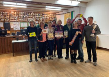 Roland Kröhle Gewinner beim internen Ampleber Preisschießen